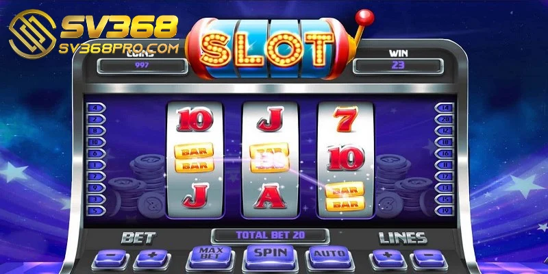 Slot game - Sảnh giải trí thú vị tại nhà cái hàng đầu SV368 4 Các nút và thuật ngữ trong game slot bạn cần quan tâm