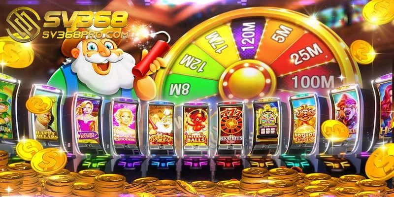 Slot game - Sảnh giải trí thú vị tại nhà cái hàng đầu SV368 2 3D Slot tạo ra nhiều hiệu ứng hấp dẫn cho anh em